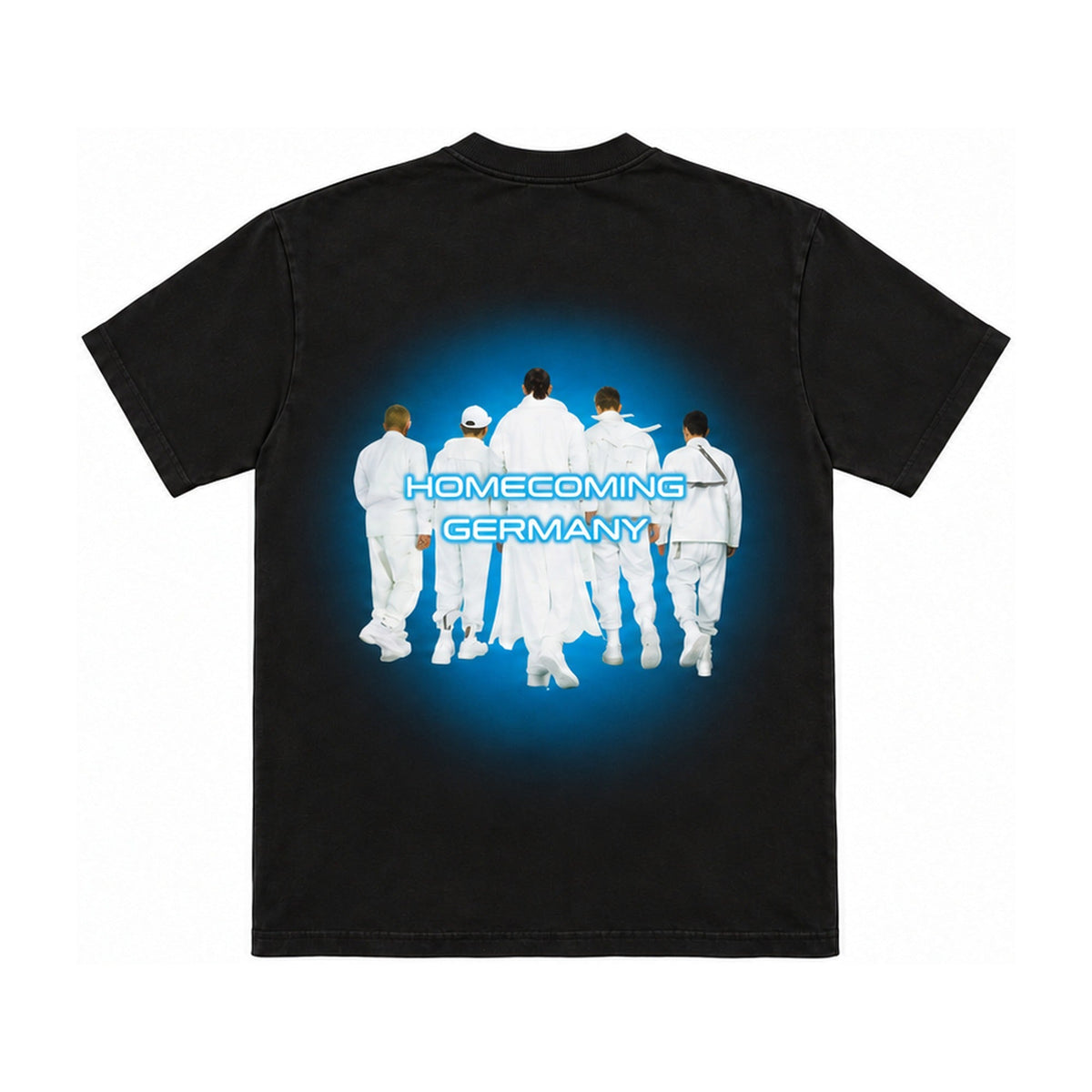 Millennium Cover Tee – Black (back)