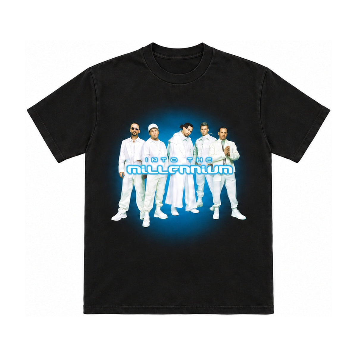 Millennium Cover Tee – Black (front)