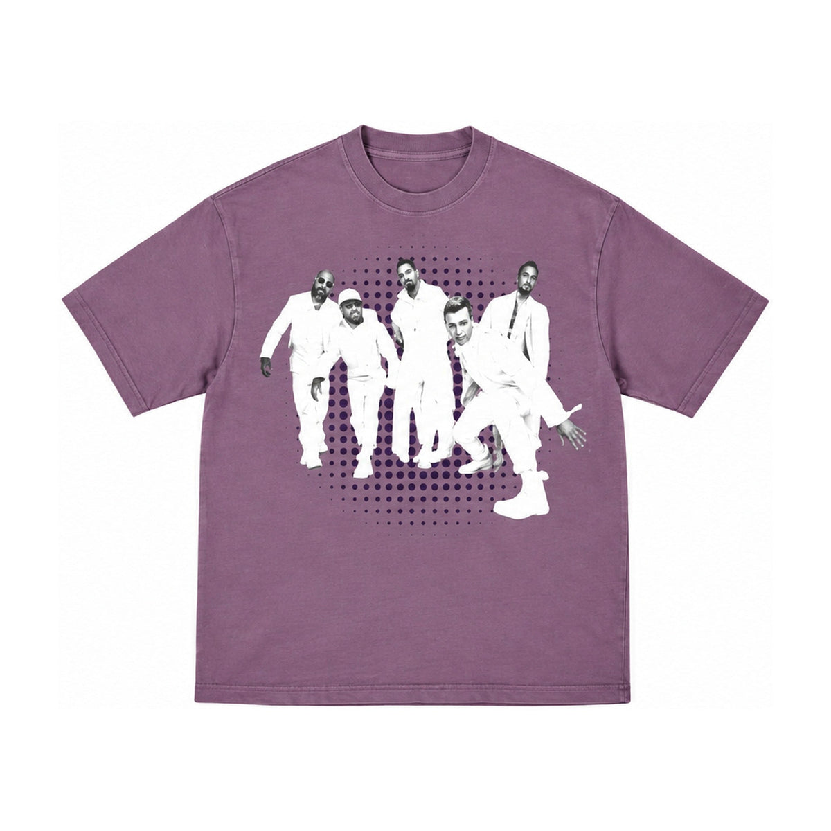 Daily Event Tee – Purple (front)