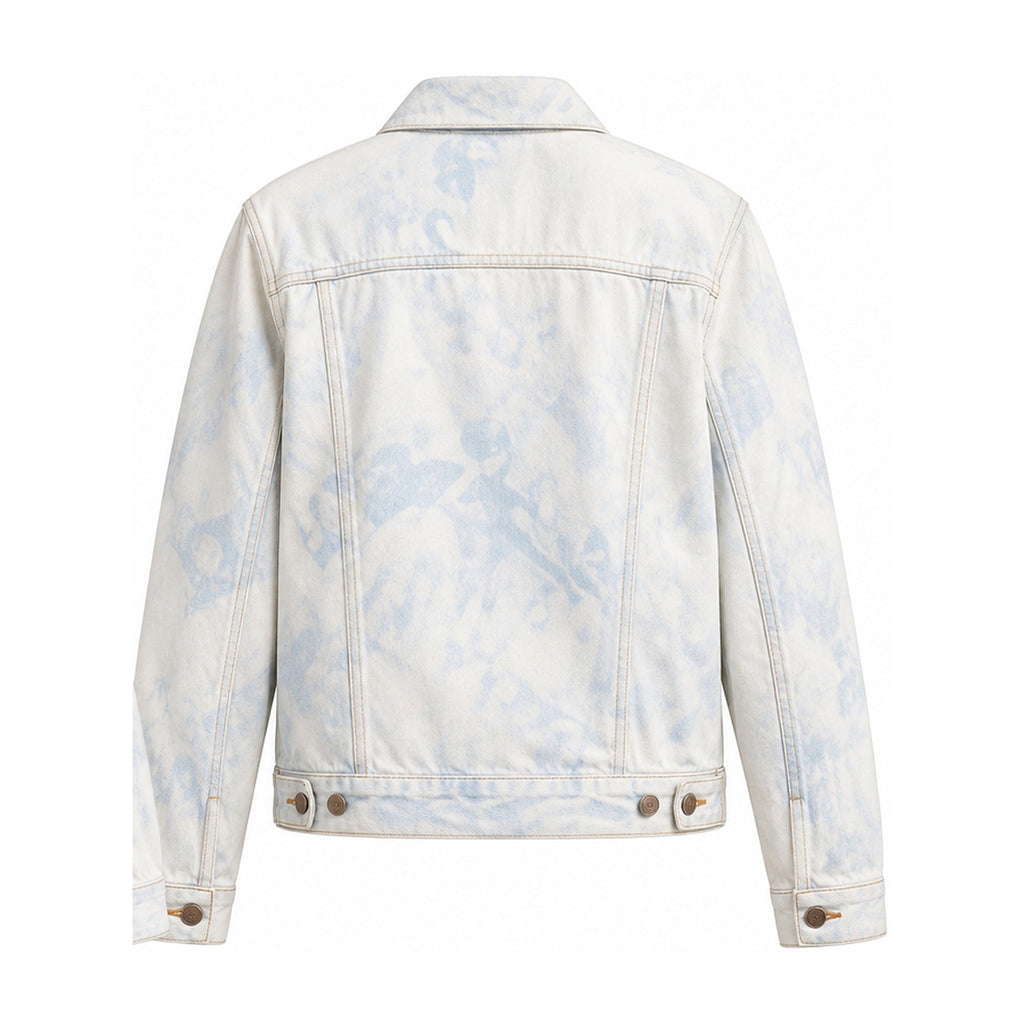 White Denim Jacket (back)