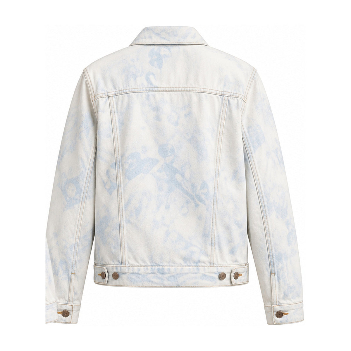 White Denim Jacket (back)