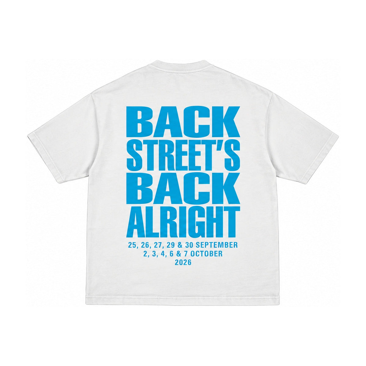 BSBA Tee – White (back)